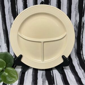 Fiesta Ware Divided Dinner Plate